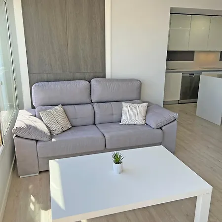 Lujo En La Playa. Parking Gratis شقة *